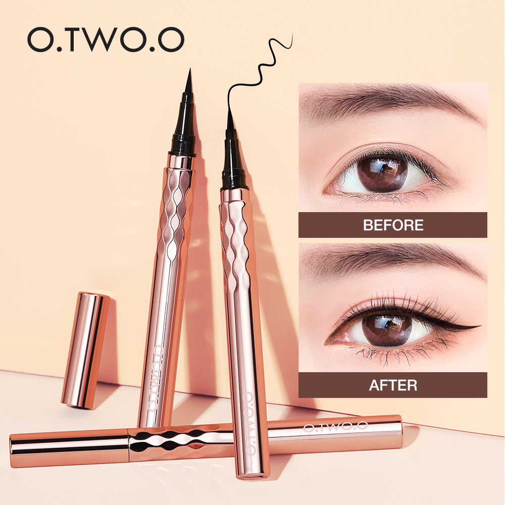 O.TWO.O Gold Embroidery Eyeliner – Smudge-Proof Precision Waterproof Liner UAE