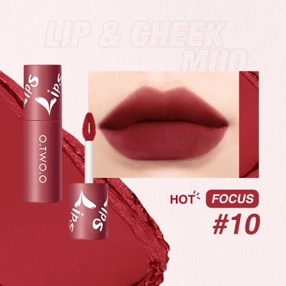 O.TWO.O Velvet Matte High Pigment Lip Gloss – Waterproof Matte Liquid Lipstick | UAE