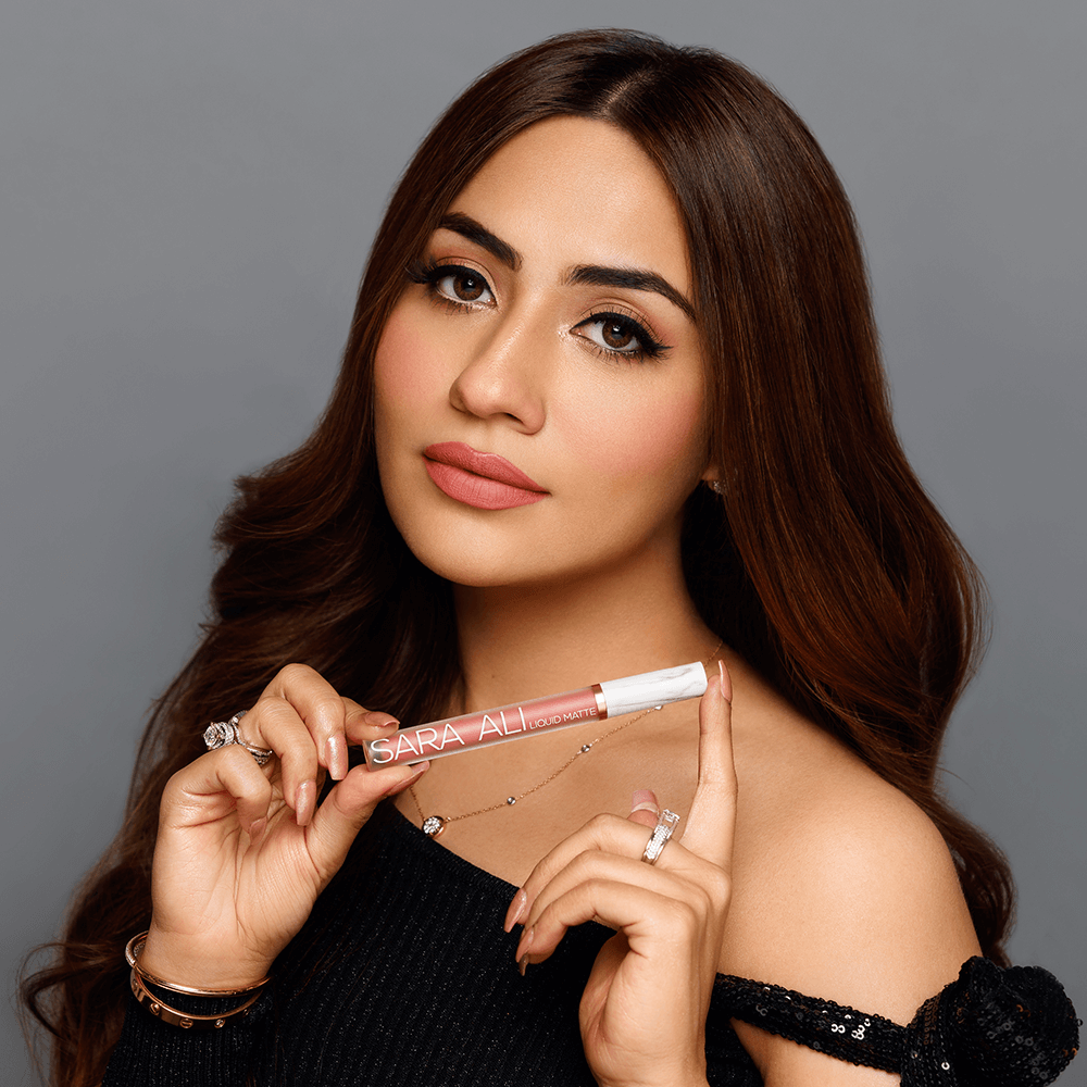 Sara Ali Cosmetics liquid matte lipstick long-lasting