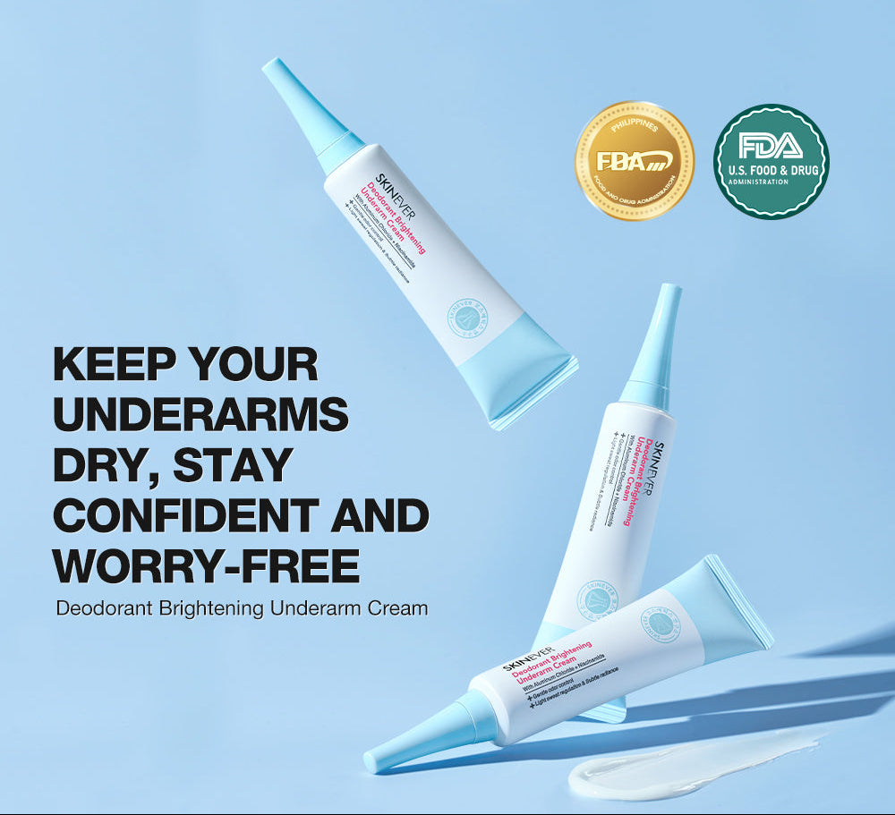 SKINEVER Deodorant Brightening Underarm Cream – Whitening & Odor-Control Cream UAE