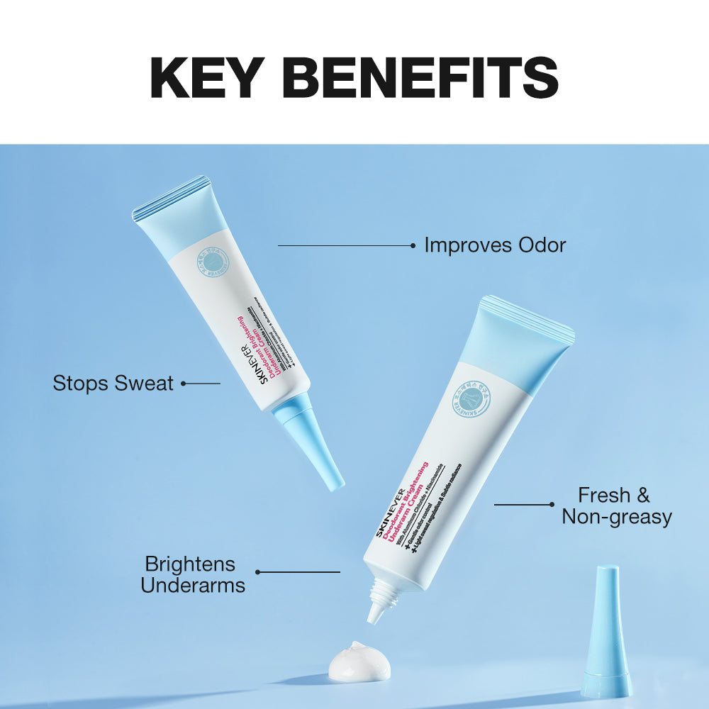 SKINEVER Deodorant Brightening Underarm Cream – Whitening & Odor-Control Cream UAE