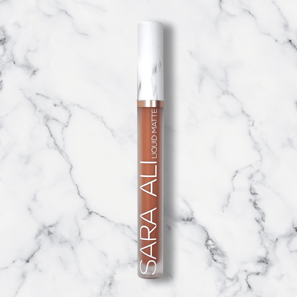 Sara Ali Cosmetics Libra terracotta lipstick
