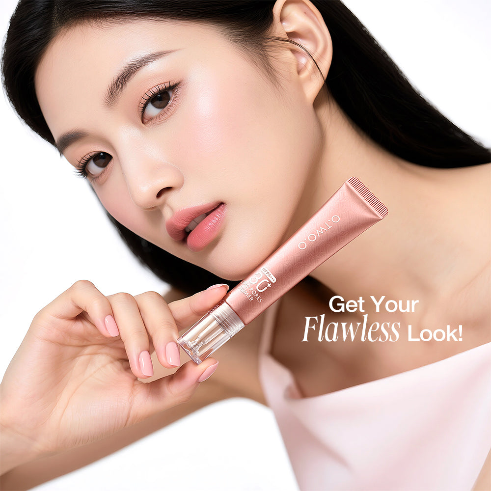 O.TWO.O Haute Zero Pores Sunscreen Primer SPF 50 – Oil Control and Pore Blurring Makeup Base UAE