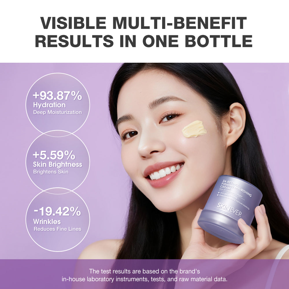 SKINEVER 3A Retinol Firming Nourishing Cream – Anti-Aging & Lifting Night Cream UAE