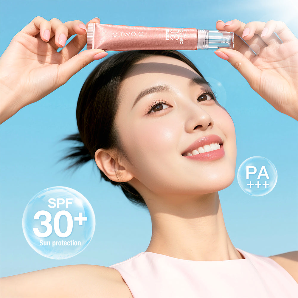 O.TWO.O Haute Zero Pores Sunscreen Primer SPF 50 – Oil Control and Pore Blurring Makeup Base UAE