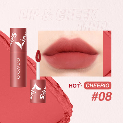 O.TWO.O Velvet Matte High Pigment Lip Gloss – Waterproof Matte Liquid Lipstick | UAE