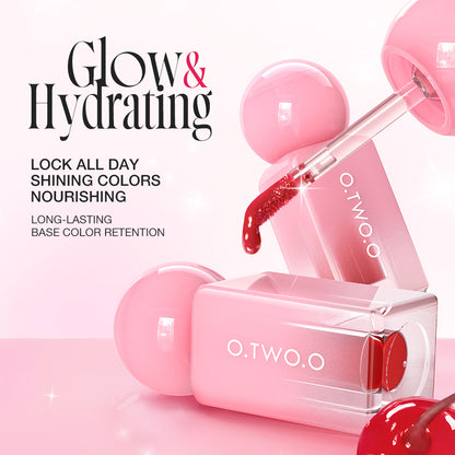 O.TWO.O Jelly Set – Hydrating Glossy Lip & Cheek Jelly Makeup UAE