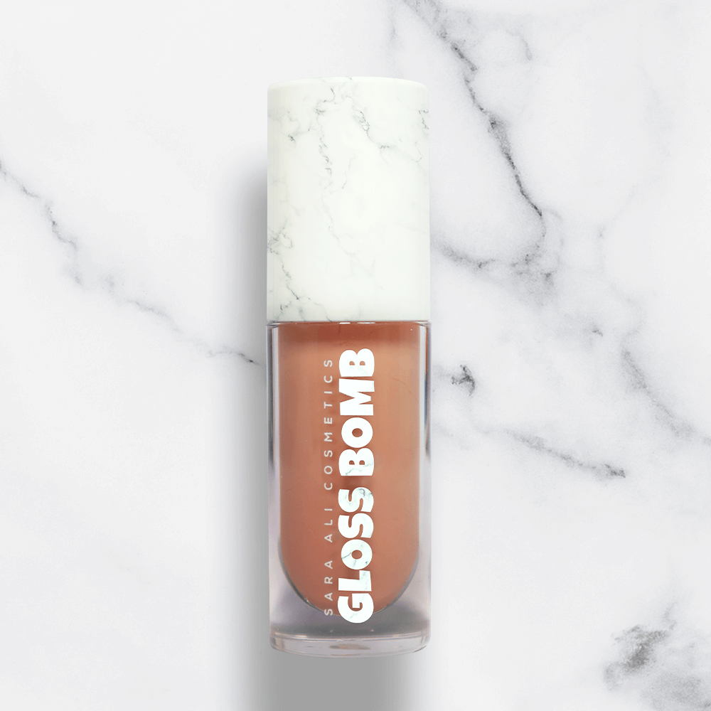 Sara Ali Cosmetics gloss bombs high-shine lip gloss