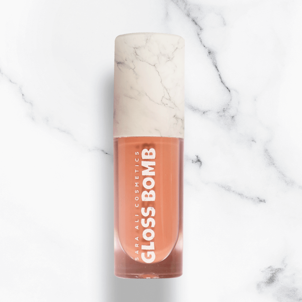Sara Ali Cosmetics gloss bombs high-shine lip gloss