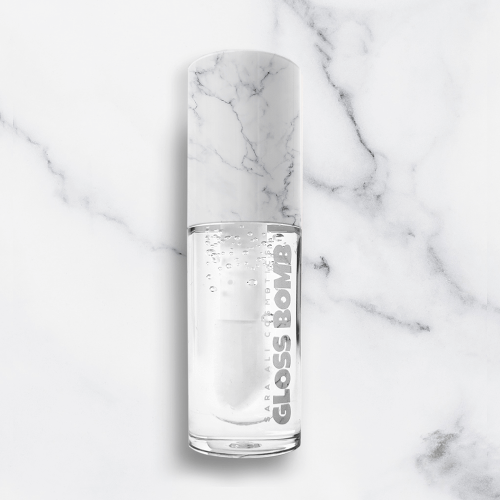 Sara Ali Cosmetics gloss bombs high-shine lip gloss