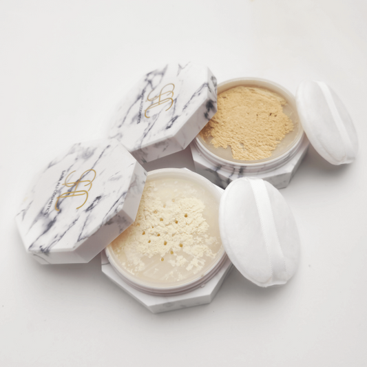 Sara Ali Cosmetics powder and highlighter face makeup